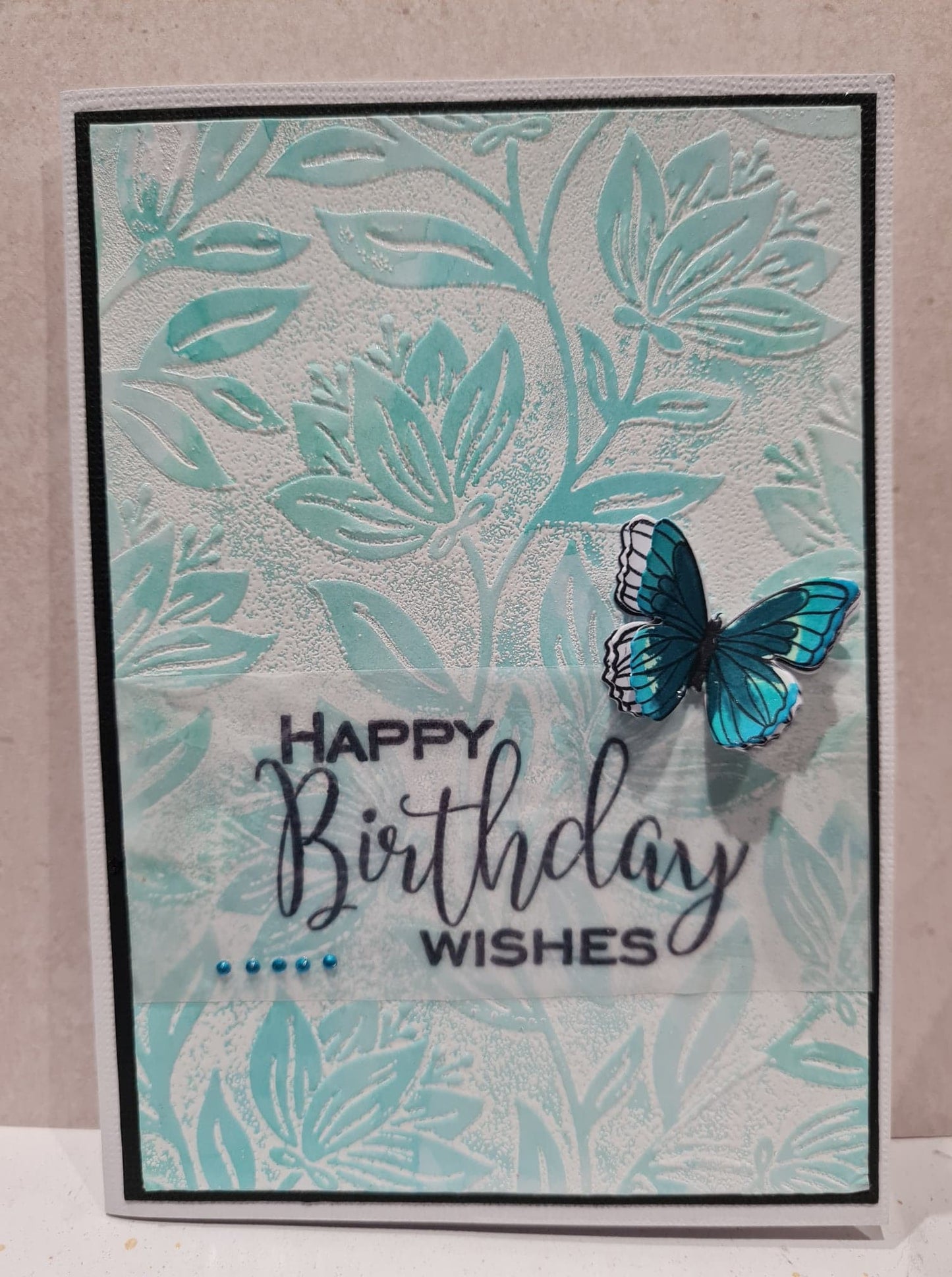 Acrylic Mini Stamp & Die Set - Layered Butterfly Arts & Crafts Couture Creations