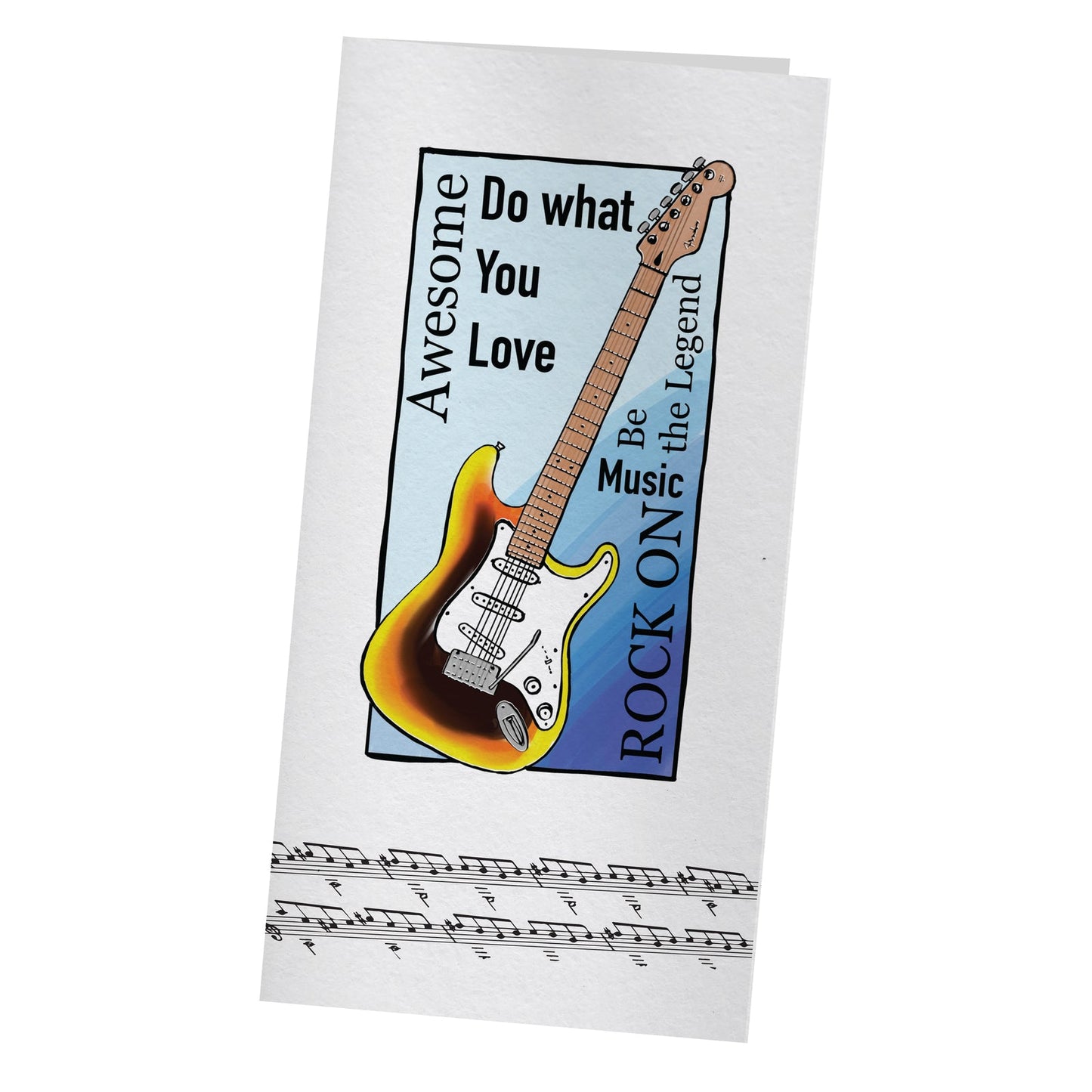 Acrylic Outline Stamps - Framed Guitar Arts & Crafts Couture Creations