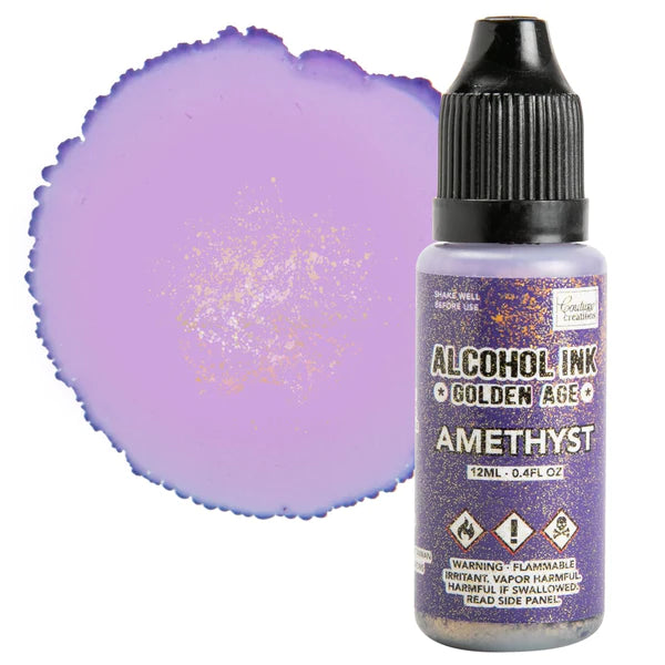Alcohol Ink Golden Age - Amethyst 12mL Arts & Crafts Couture Creations