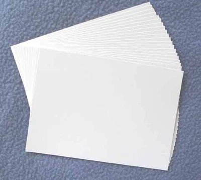 Cardstock - A5 Smooth White  (300gsm) 50pk
