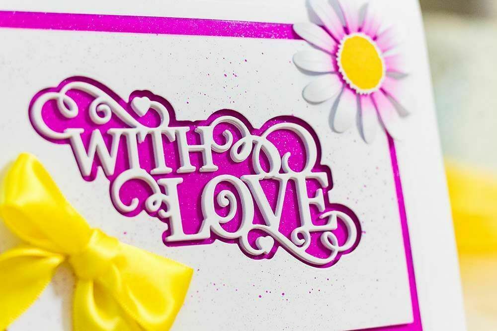 Crafters Companion Gemini Die - With Love Arts & Crafts Crafters Companion