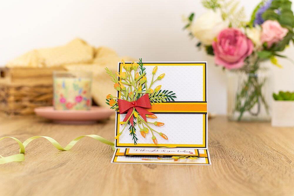 Crafters Companion Gemini Double Sided Die Elements - Sprigs and Blossoms Arts & Crafts Crafters Companion