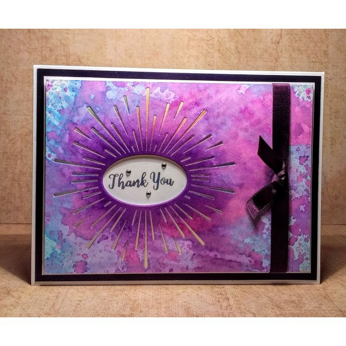 Crafters Companion Gemini Foil Press Die - Thank You Arts & Crafts Crafters Companion