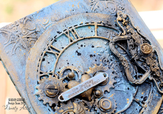 Dusty Attic - Chipboard - Skeleton Clocks