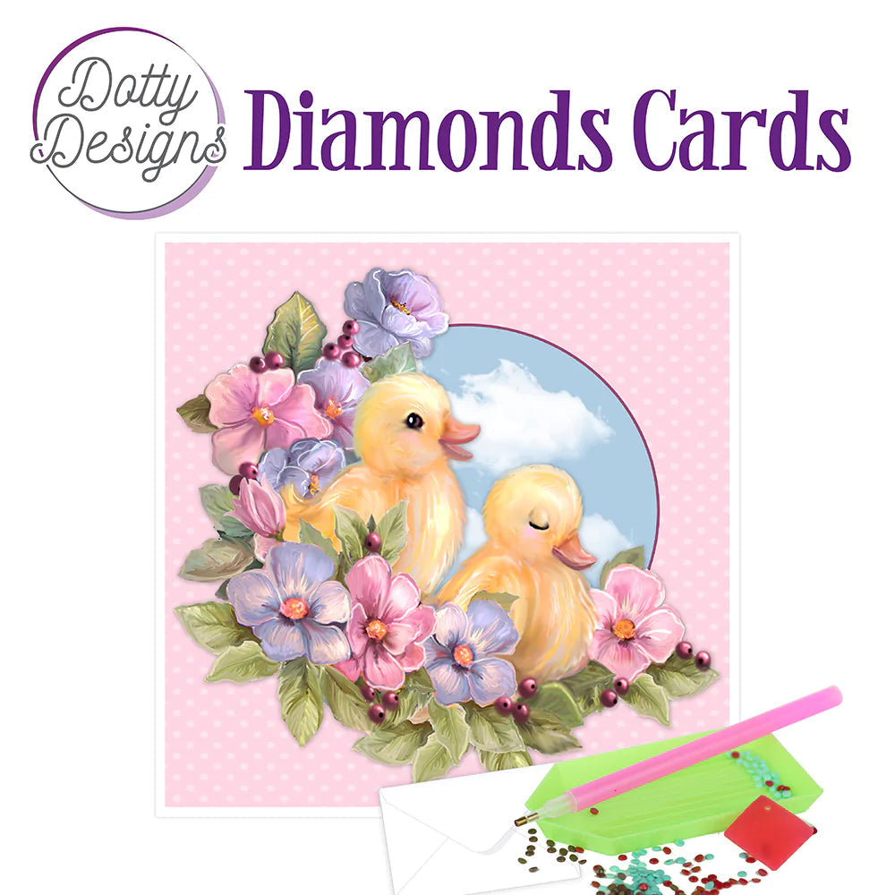 Diamond Cards - Dotty Designs - Duckling Arts & Crafts Couture Creations