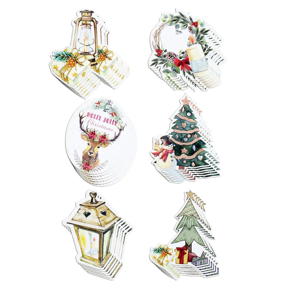 Die Cut Shapes - Deck The Halls - Winter Charm Arts & Crafts Couture Creations