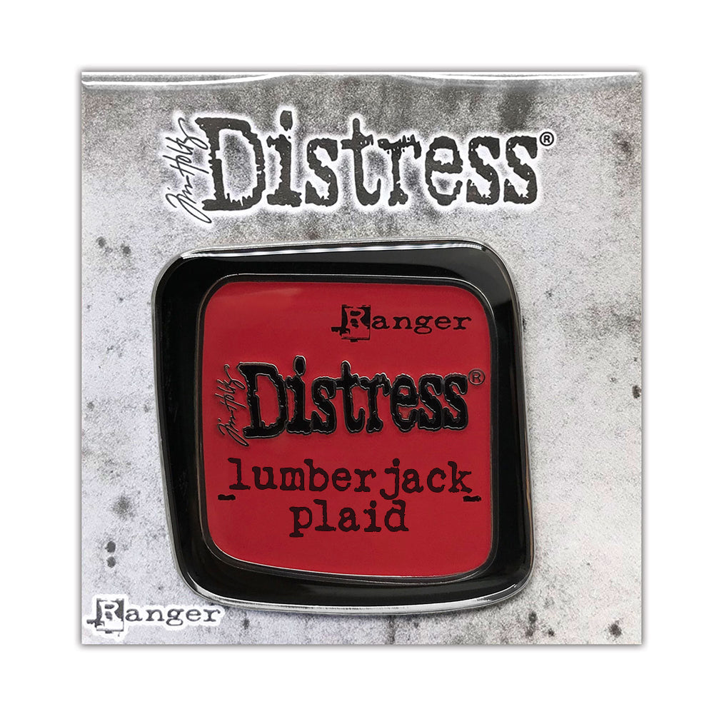 DISTRESS PIN - Lumberjack Plaid Arts & Crafts Ranger