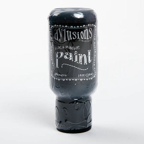 Dylusions Paint - Black Marble