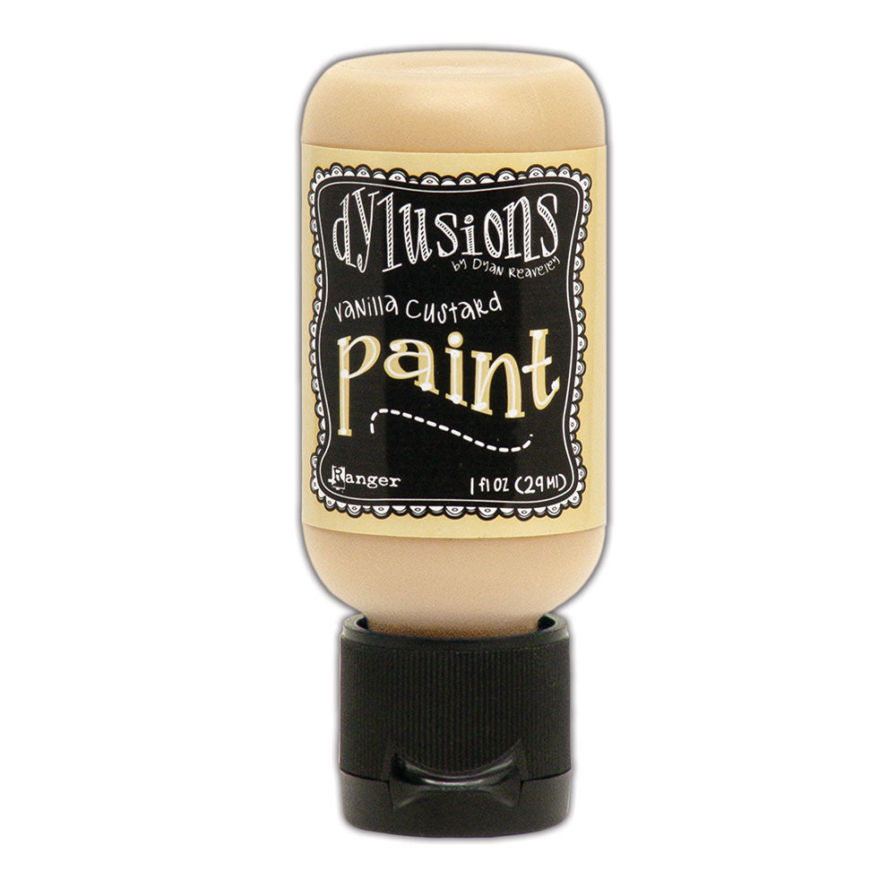 Dylusions Paint - Vanilla Custard Arts & Crafts Dyan Reaveley
