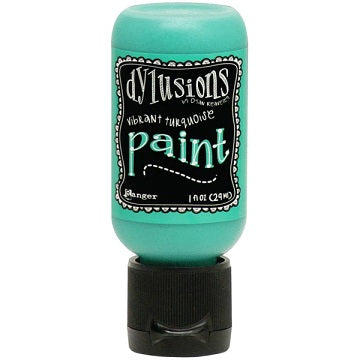 Dylusions Paint - Vibrant Turquoise