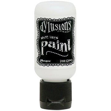 Dylusions Paint - White Linen