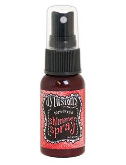 Dylusions Shimmer Spray - Postbox Red Arts & Crafts Dyan Reaveley