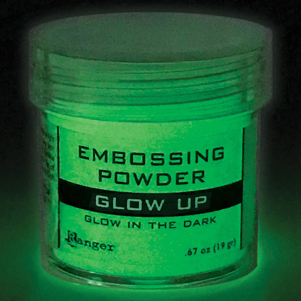Embossing Powder - Glow Up - Glow in the Dark Arts & Crafts Ranger