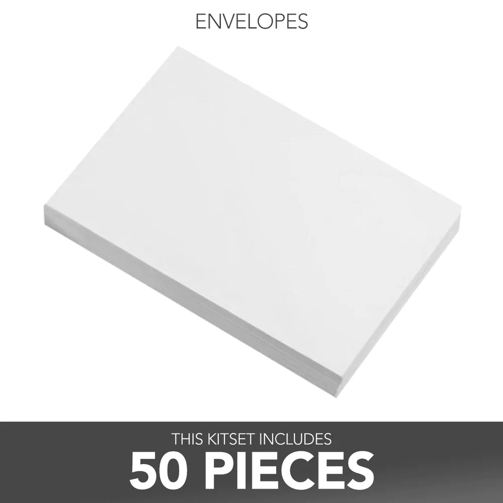 Envelopes - White 5x7 - 50pc Arts & Crafts CC