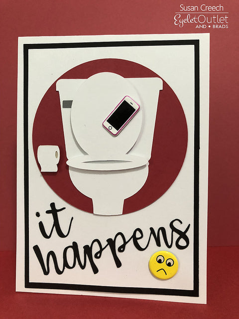 Eyelet Outlet and Brads - Selfie/Phone Brads Arts & Crafts Eyelet Outlet