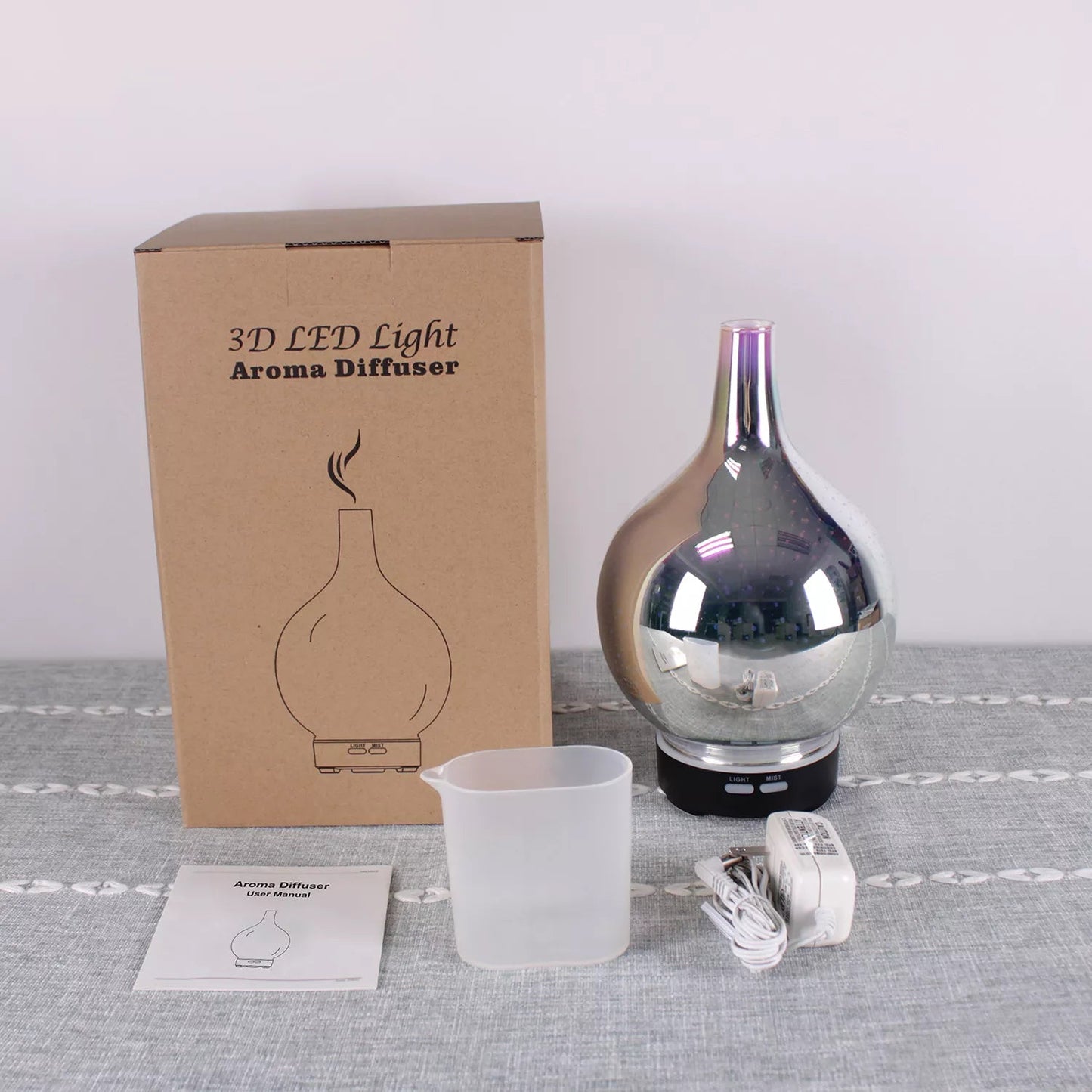 Fireworks Design Ultrasonic Aroma Essential Oil Diffuser 100ml