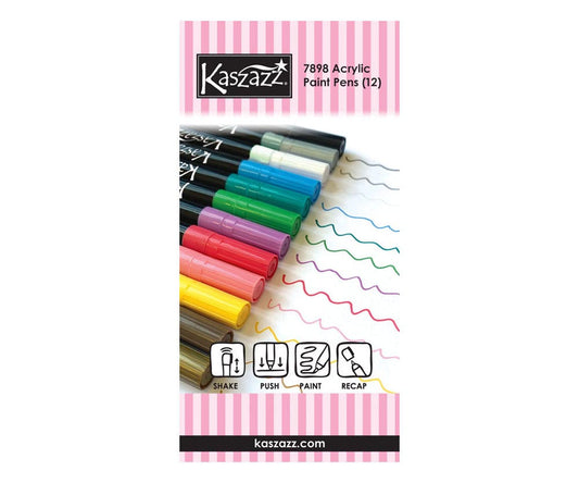 Kaszazz Acrylic Paint Pens Arts & Crafts Kaszazz