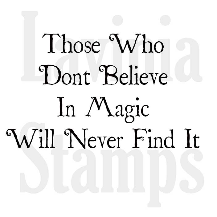 Lavinia Stamps - Believe In Magic Arts & Crafts Lavivia Stamps