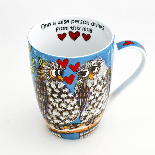 Libby Sheppard - Owl Mug 10Cats