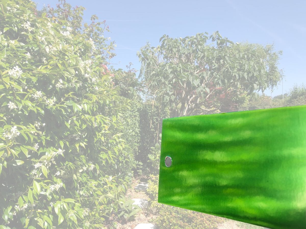 Mirror Board Green – 12″ x 12″ Card HOP