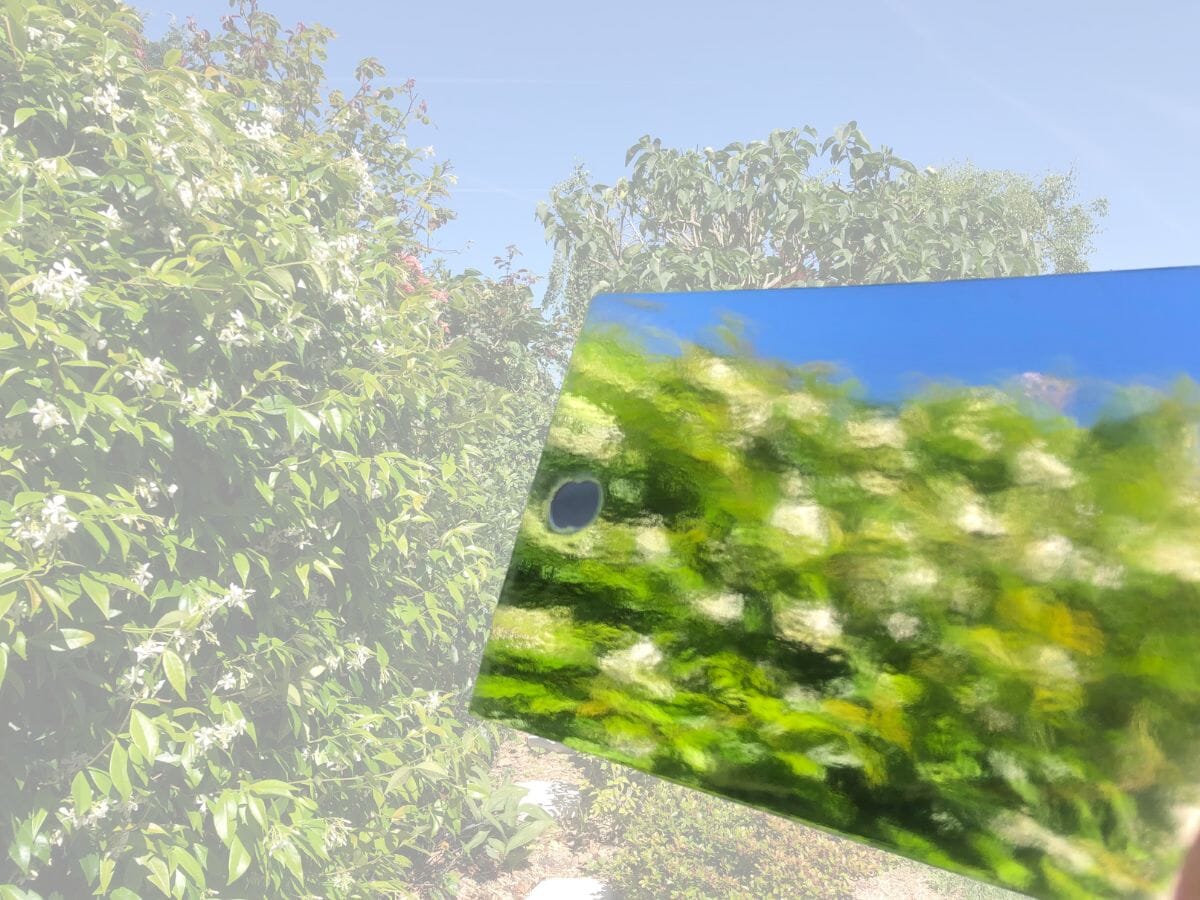 Mirror Board Silver – 12″ x 12″ Card HOP