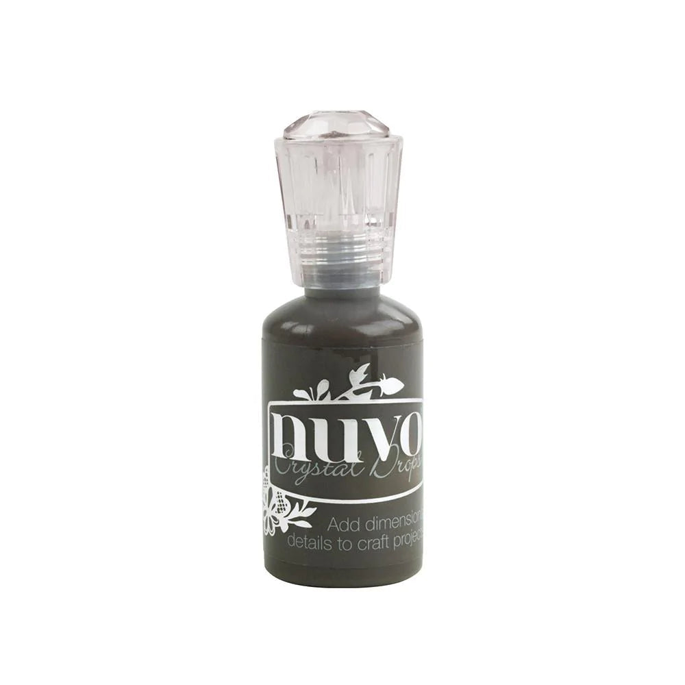 Nuvo Crystal Drops - Ebony Black Arts & Crafts Tonic Studios