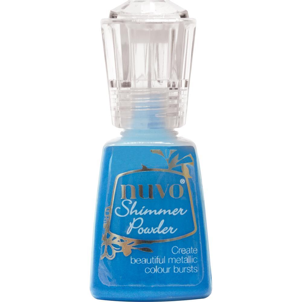 Nuvo Shimmer Powder - Blue Blitz Arts & Crafts Tonic Studios