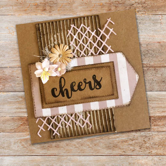 Paper Rose - Metal Die - Banner 2 Arts & Crafts Paper Rose