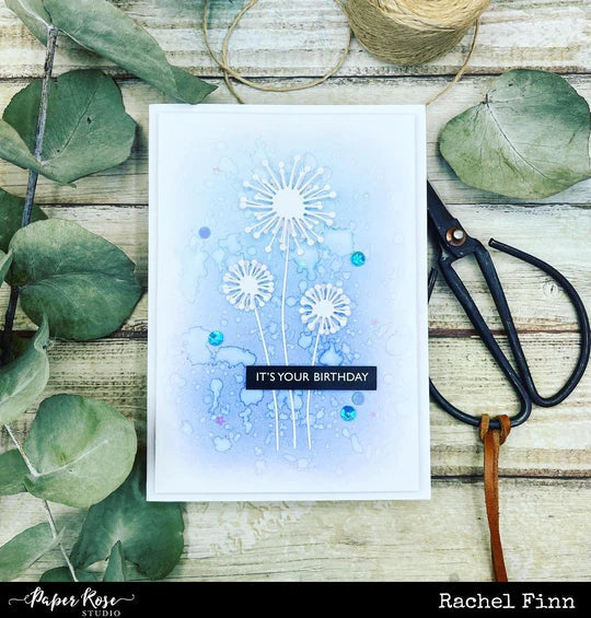 Paper Rose - Metal Die - Dandelions Arts & Crafts Paper Rose