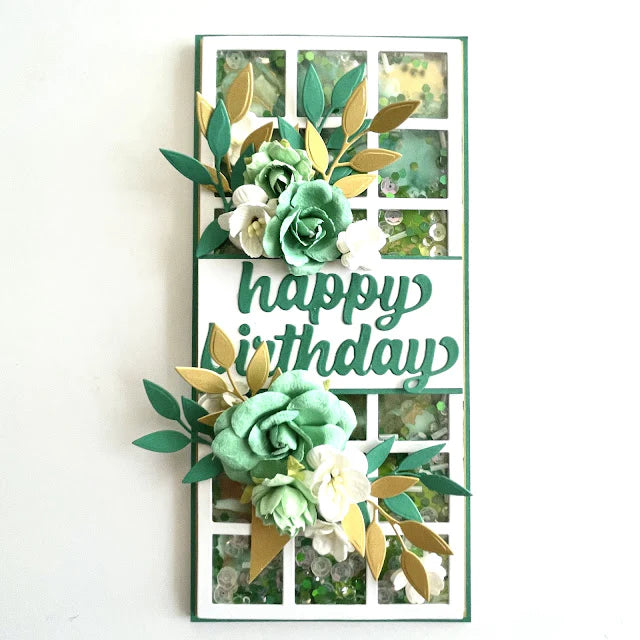 Paper Rose - Metal Die - Little Foliage 2 Arts & Crafts Paper Rose