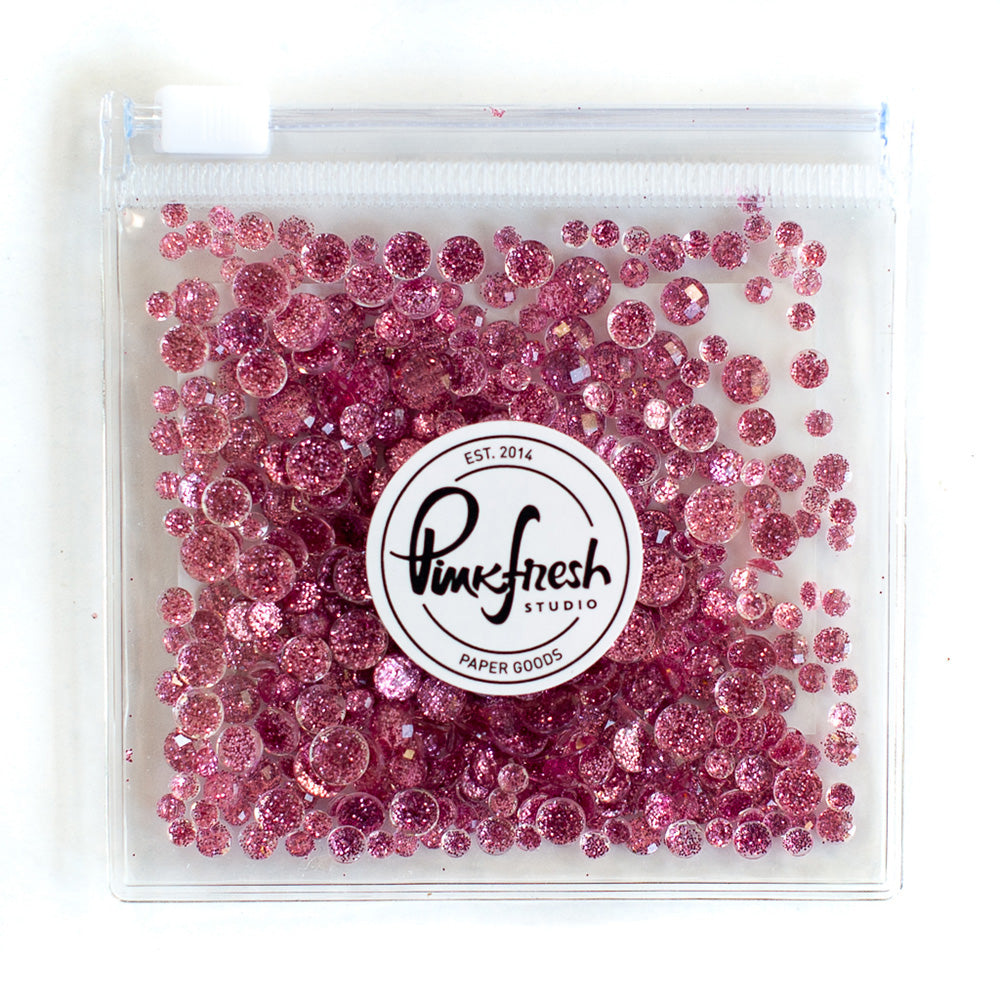 Pinkfresh Studio - Glitter Drops - Blush Arts & Crafts Pinkfresh