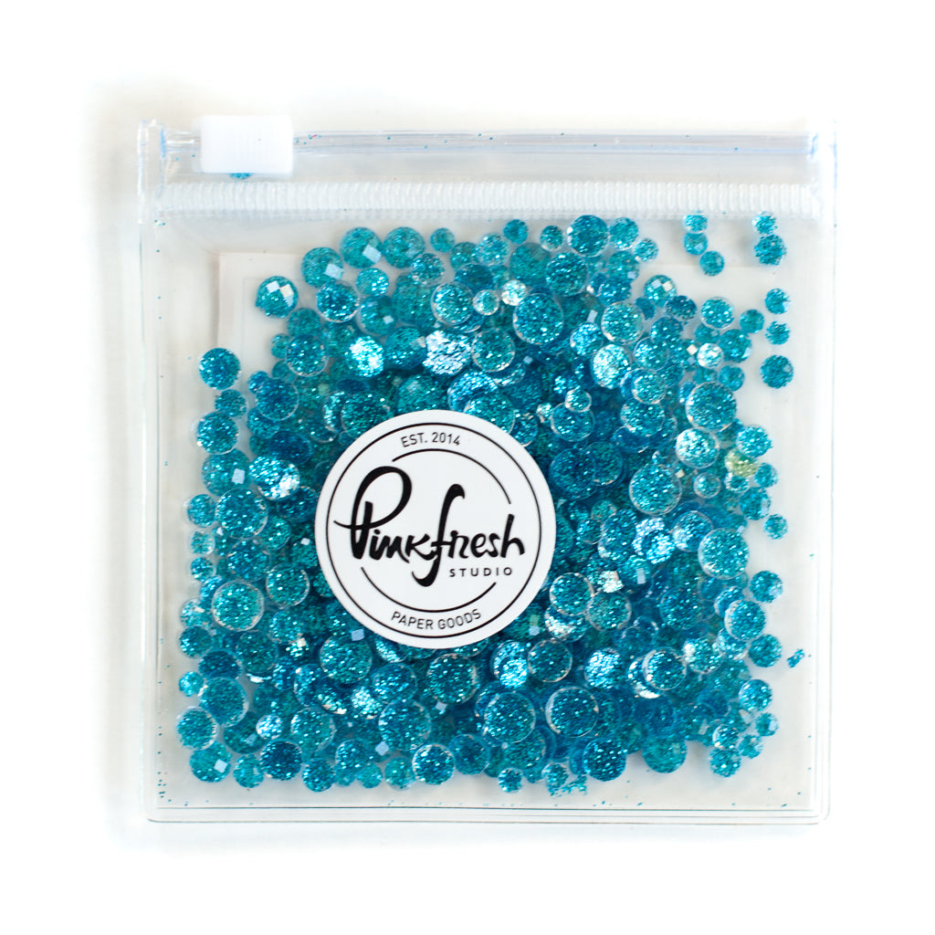 Pinkfresh Studio - Glitter Drops - Lagoon Arts & Crafts Pinkfresh