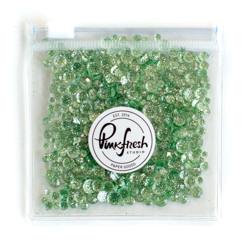 Pinkfresh Studio - Glitter Drops - Leaf Arts & Crafts Pinkfresh