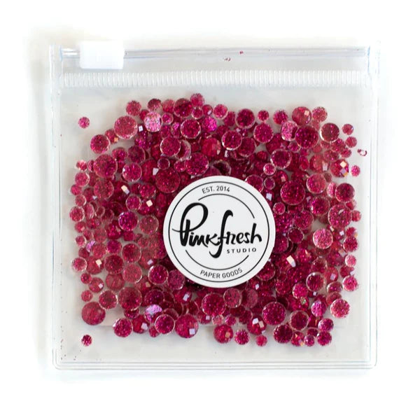 Pinkfresh Studio - Glitter Drops - Magenta Arts & Crafts Pinkfresh