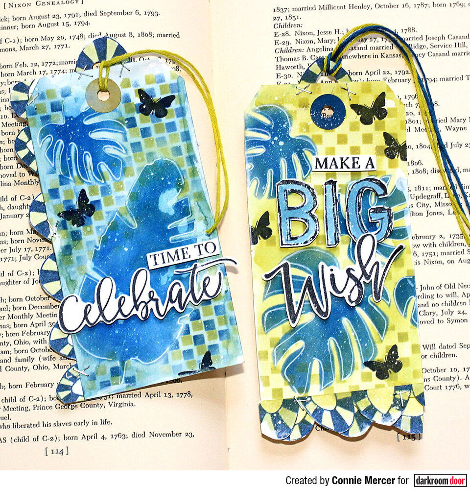 Rubber Stamp - Darkroom Door - Birthday Greetings Arts & Crafts Darkroom Door