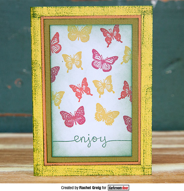 Rubber Stamp - Darkroom Door - String Inspiration Arts & Crafts Darkroom Door