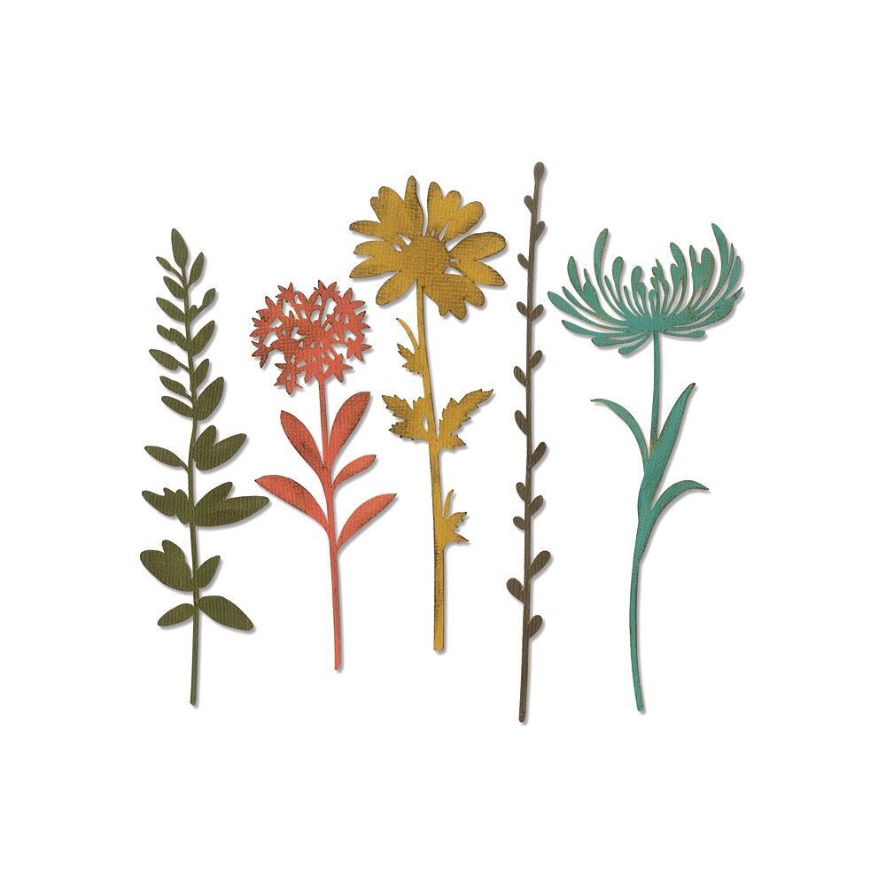 Sizzix - Thinlits - Wildflower Stems #1 Arts & Crafts Notions
