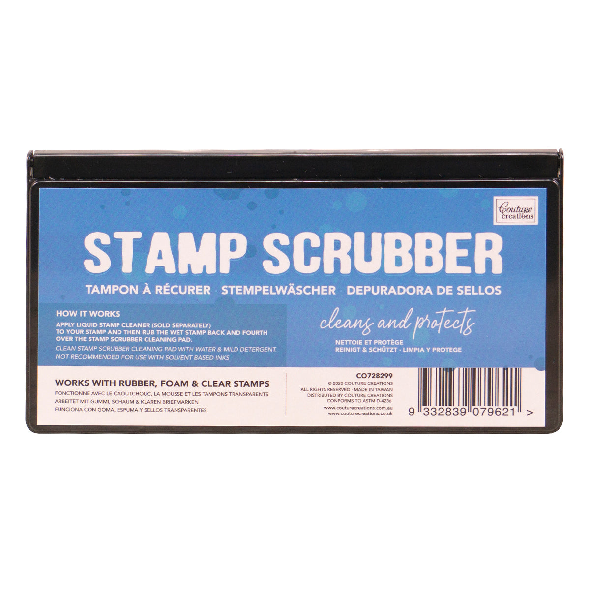 Stamp Scrubber - washable Arts & Crafts Couture Creations