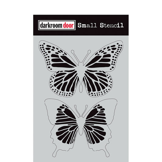 Stencil - Darkroom Door - Butterflies Arts & Crafts Darkroom Door