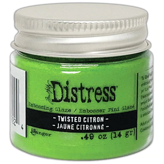 Tim Holtz Distress Embossing Glaze - Twisted Citron Arts & Crafts Ranger