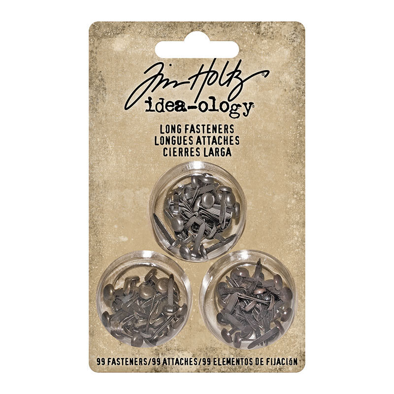 Tim Holtz Idea-ology - Long Fasteners Arts & Crafts Tim Holtz