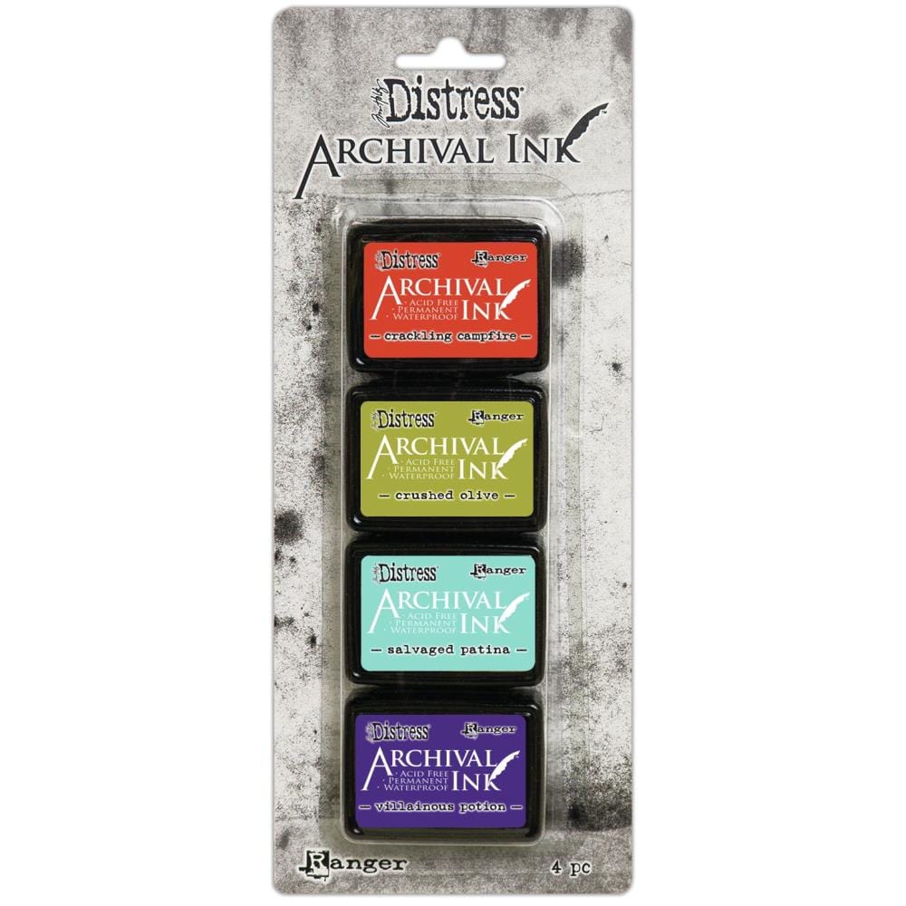 TIM HOLTZ DISTRESS ARCHIVAL MINI INK KIT 5
