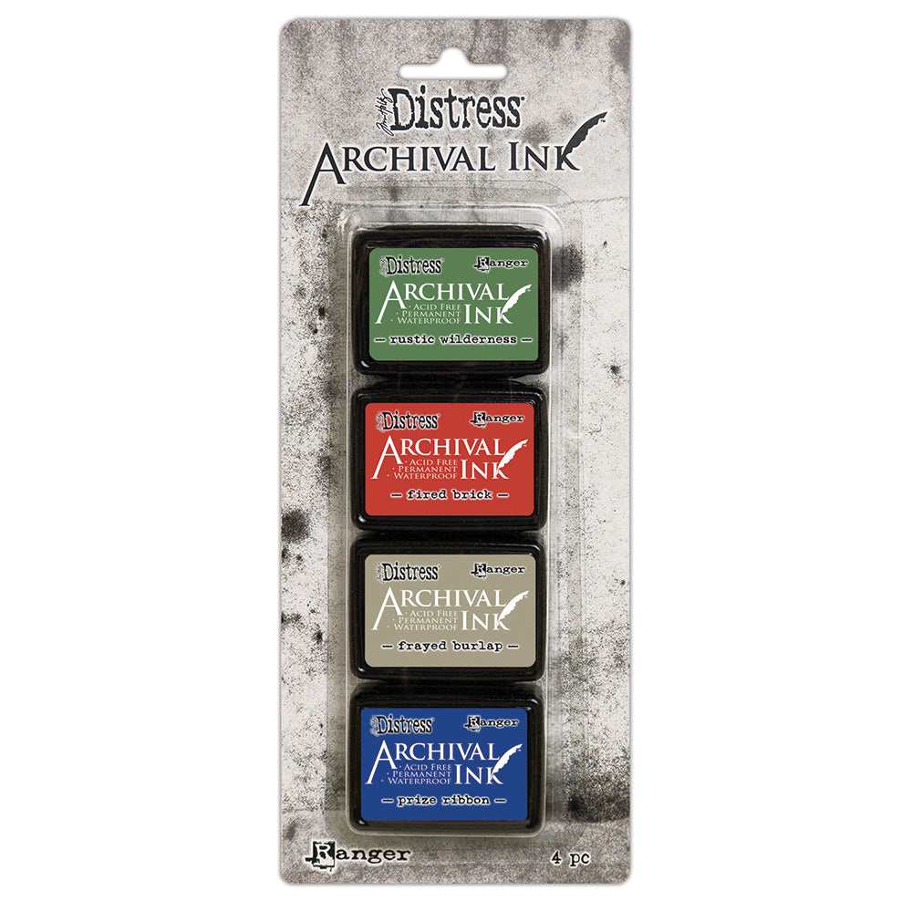 Tim Holtz Mini Distress Archival Ink Kit #6