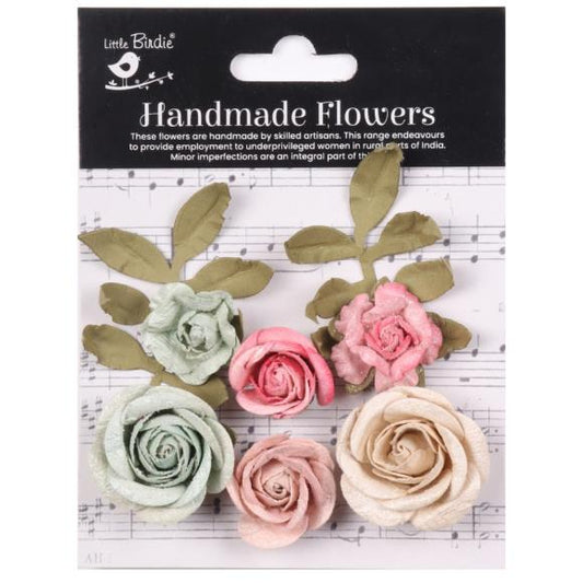 Little Birdie - Foina Paper Flowers 8/Pkg