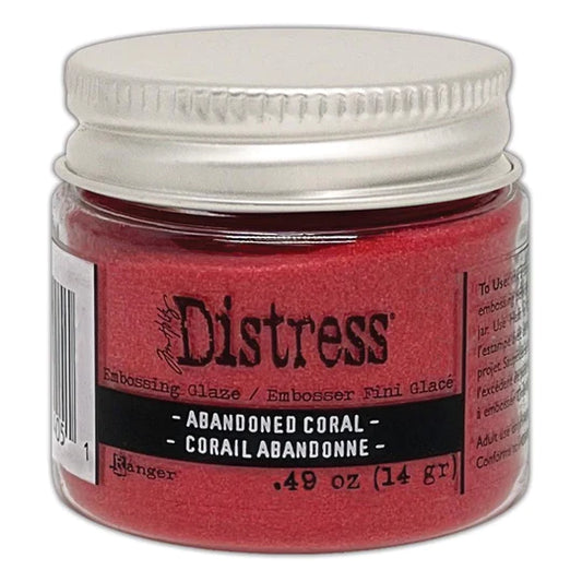 Tim Holtz Distress Embossing Glaze -Abandoned Coral
