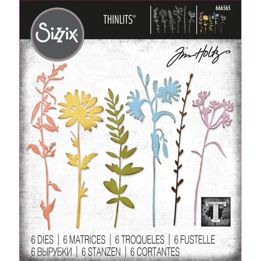 Sizzix - Thinlits - Vault Wildflowers