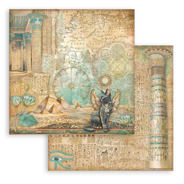 Stamperia -    8''x 8'' Double Sided Paper Pad - Fortune