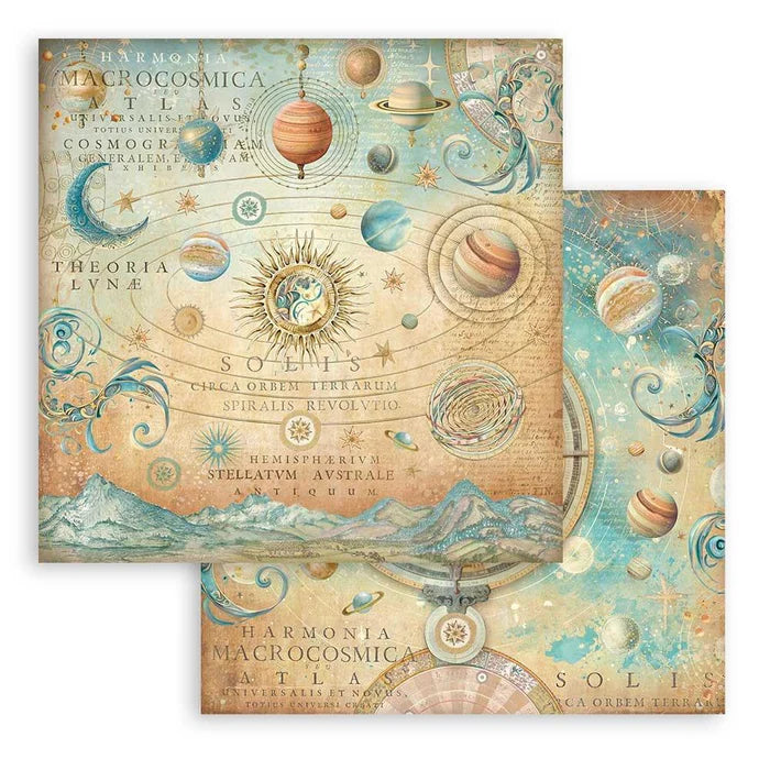 Stamperia -    8''x 8'' Double Sided Paper Pad - Fortune