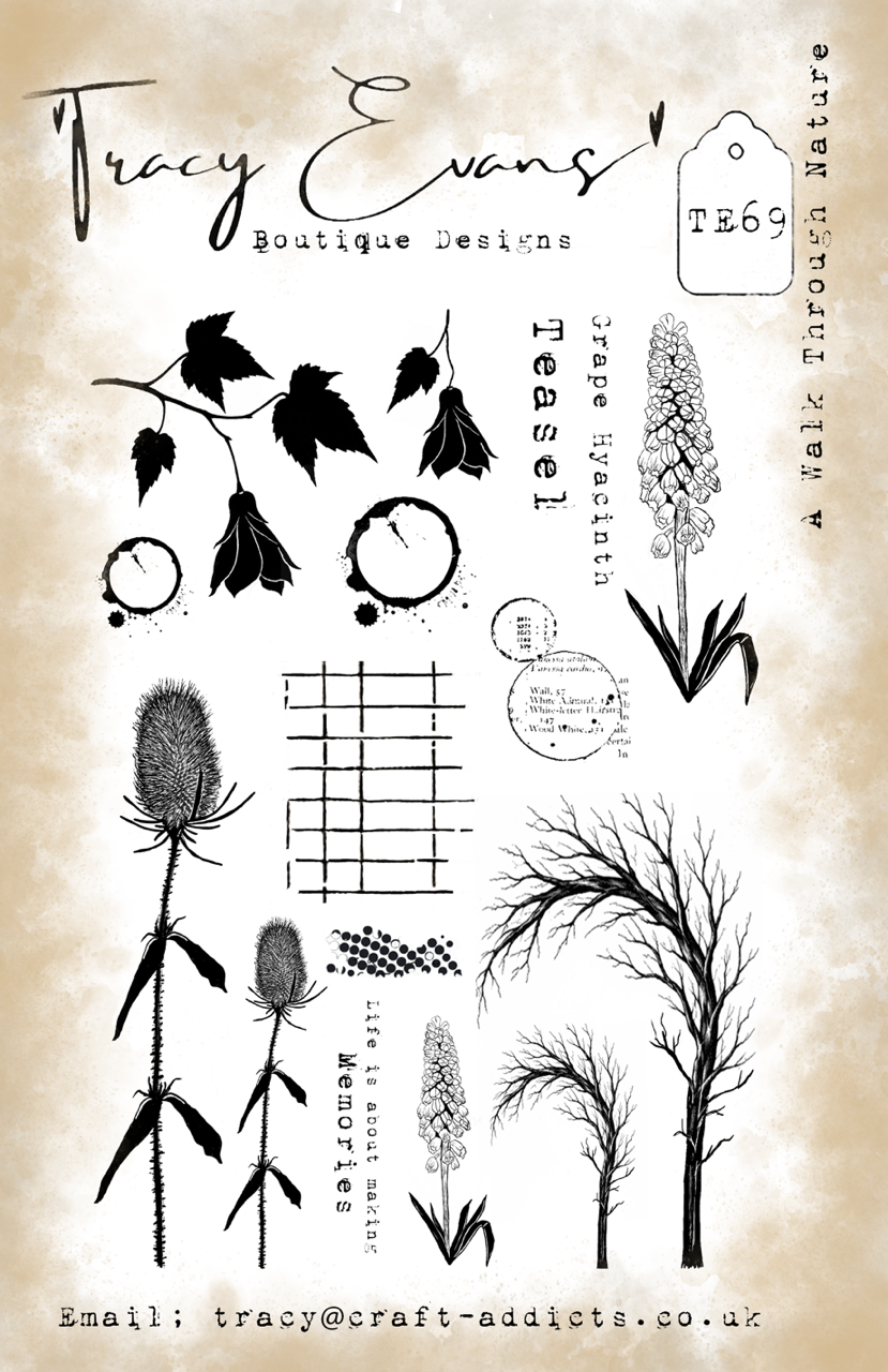 Tracy Evans Boutique Designs - A Walk Through Nature TE69