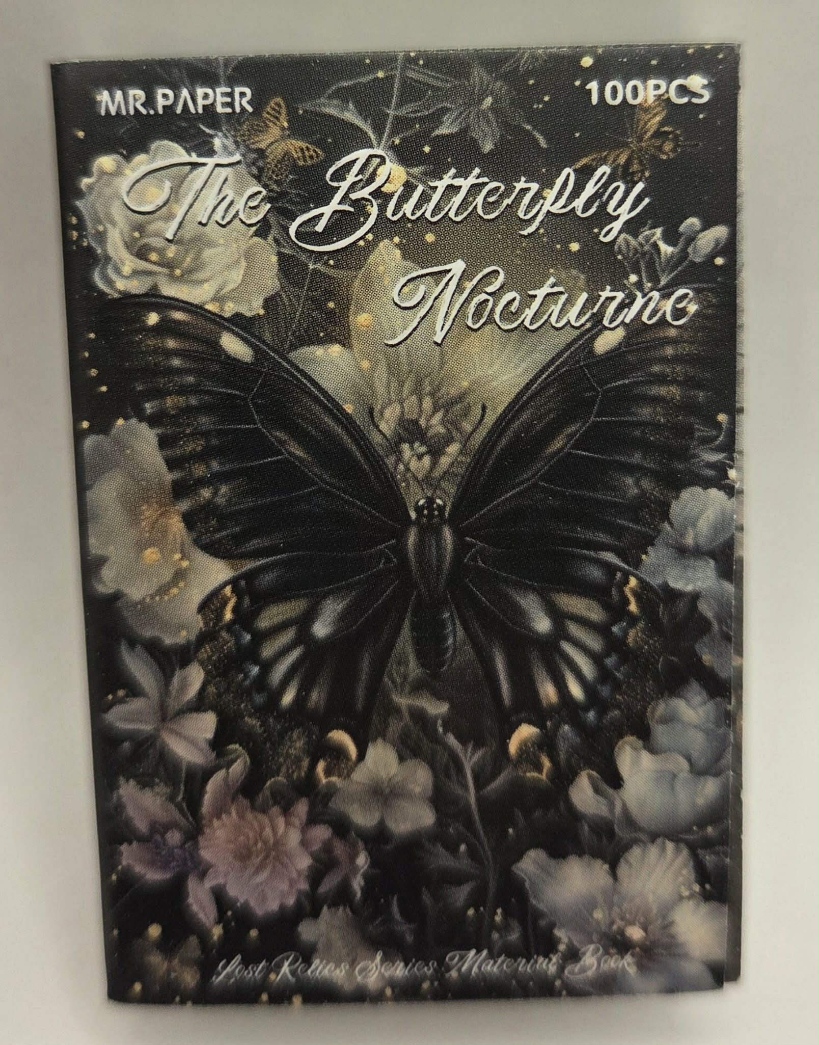 Mini Ephemera books - Butterfly Nocturne